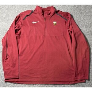 Cleveland Cavaliers Cavs Mens Nike Dri-Fit 1/4 Quarter Zip Performance Shirt XXL